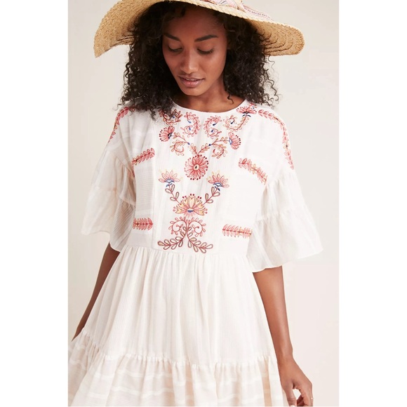 Anthropologie Ranna Gill Lecce Tunic Dress NWT Size Large - Picture 3 of 16